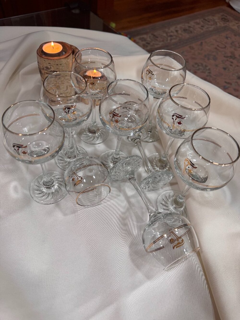 Vintage Calgary Winter Olympics glasses